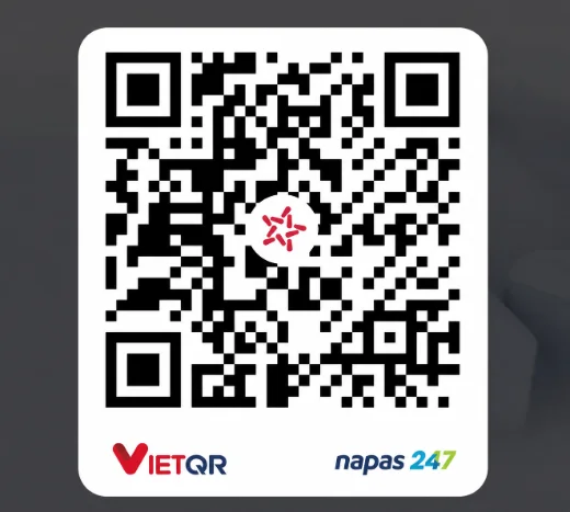 Mã QR quyên góp Quỹ Hạc Giấy